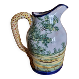 Earthenware pitcher from Nevers AM Montagnon