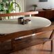 Sculptural bench by Olavi Hänninen for Aranjou – France, 1950s