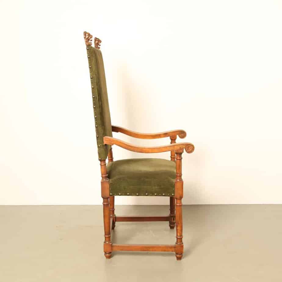 French armchair from the 19th century