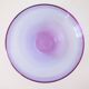 Grande coupe en verre violette 1970