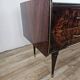 Mid Century 70's Chest of Drawers with Glass Top