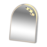 Carrara & Matta White Bulb Mirrors, 1970