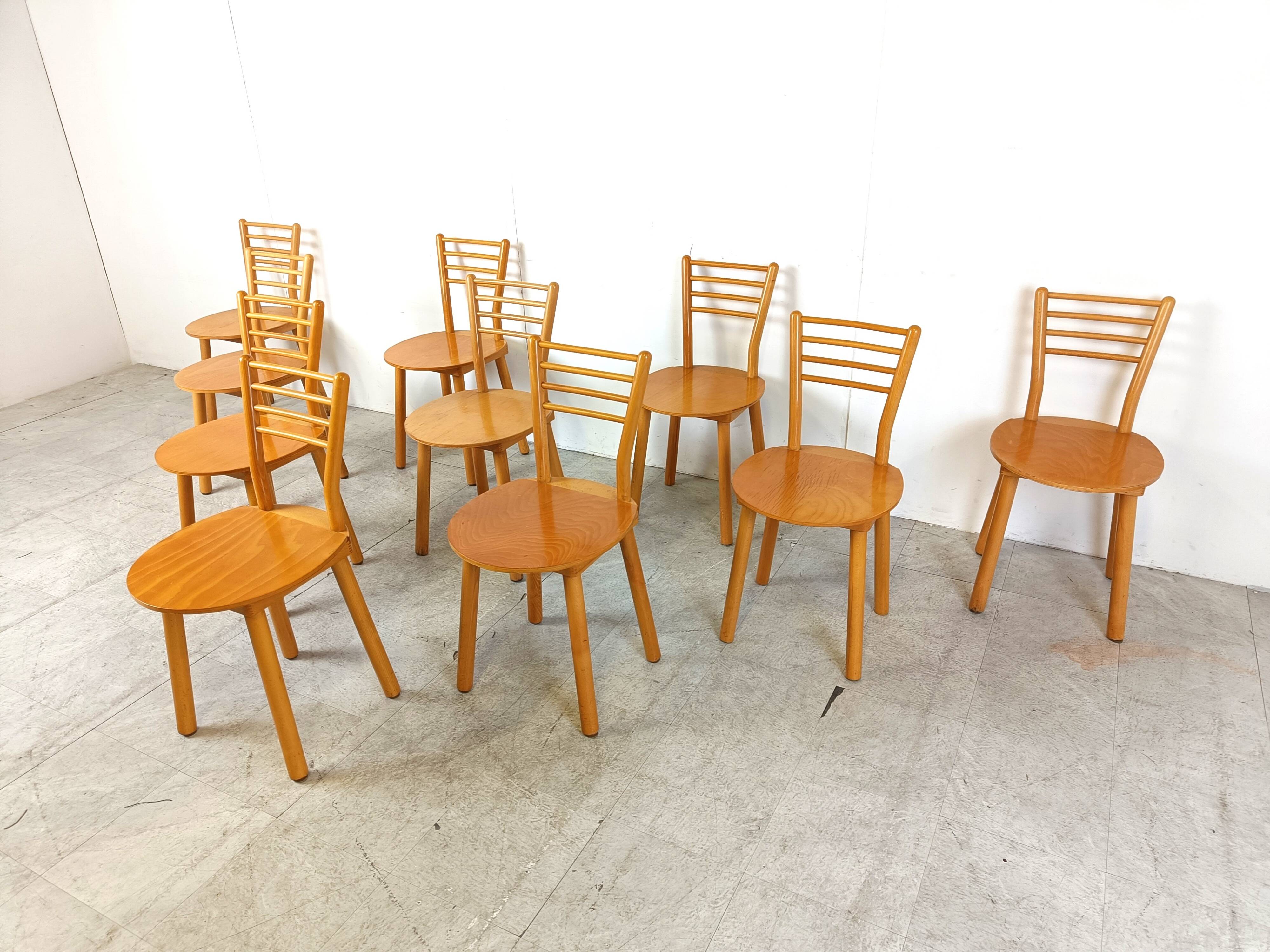 Vintage scandinavian dining chairs, 1970s