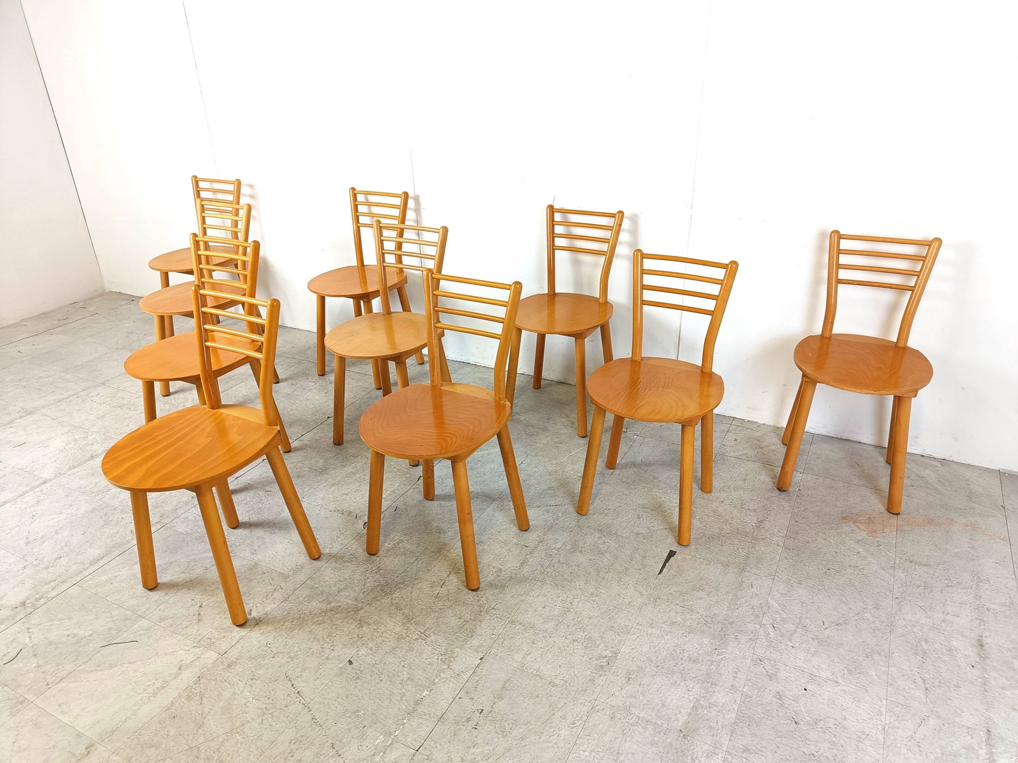 Chaises de salle à manger vintage scandinaves, 1970