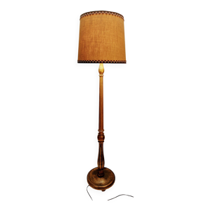 Lampadaire en bois doré