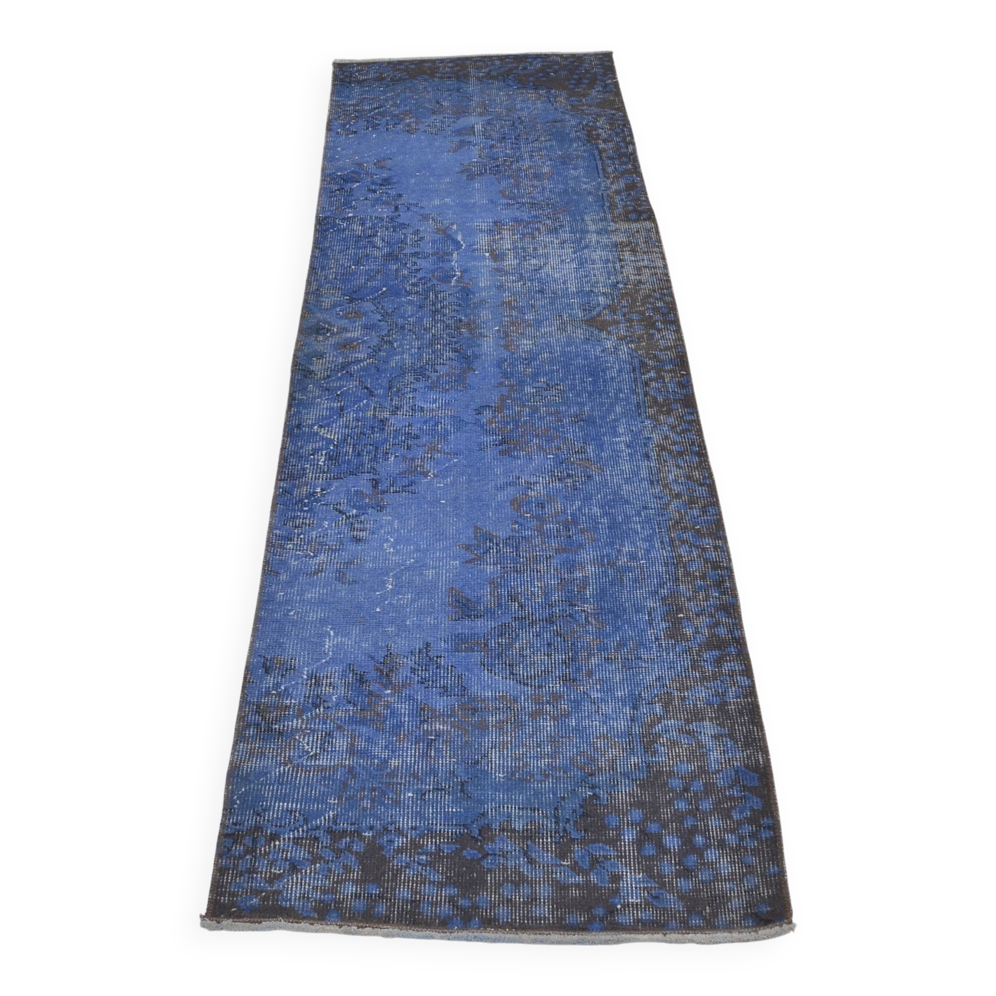 Blue Vintage Handknotted Rug sku 3929
