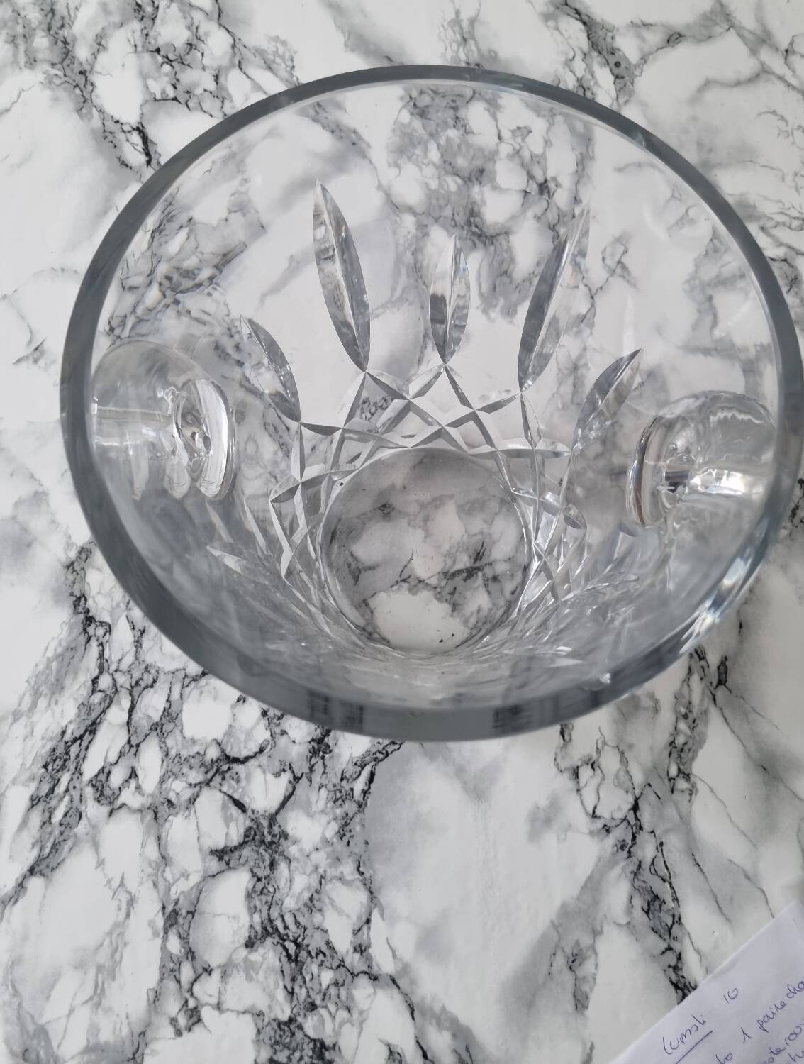 Crystal champagne bucket