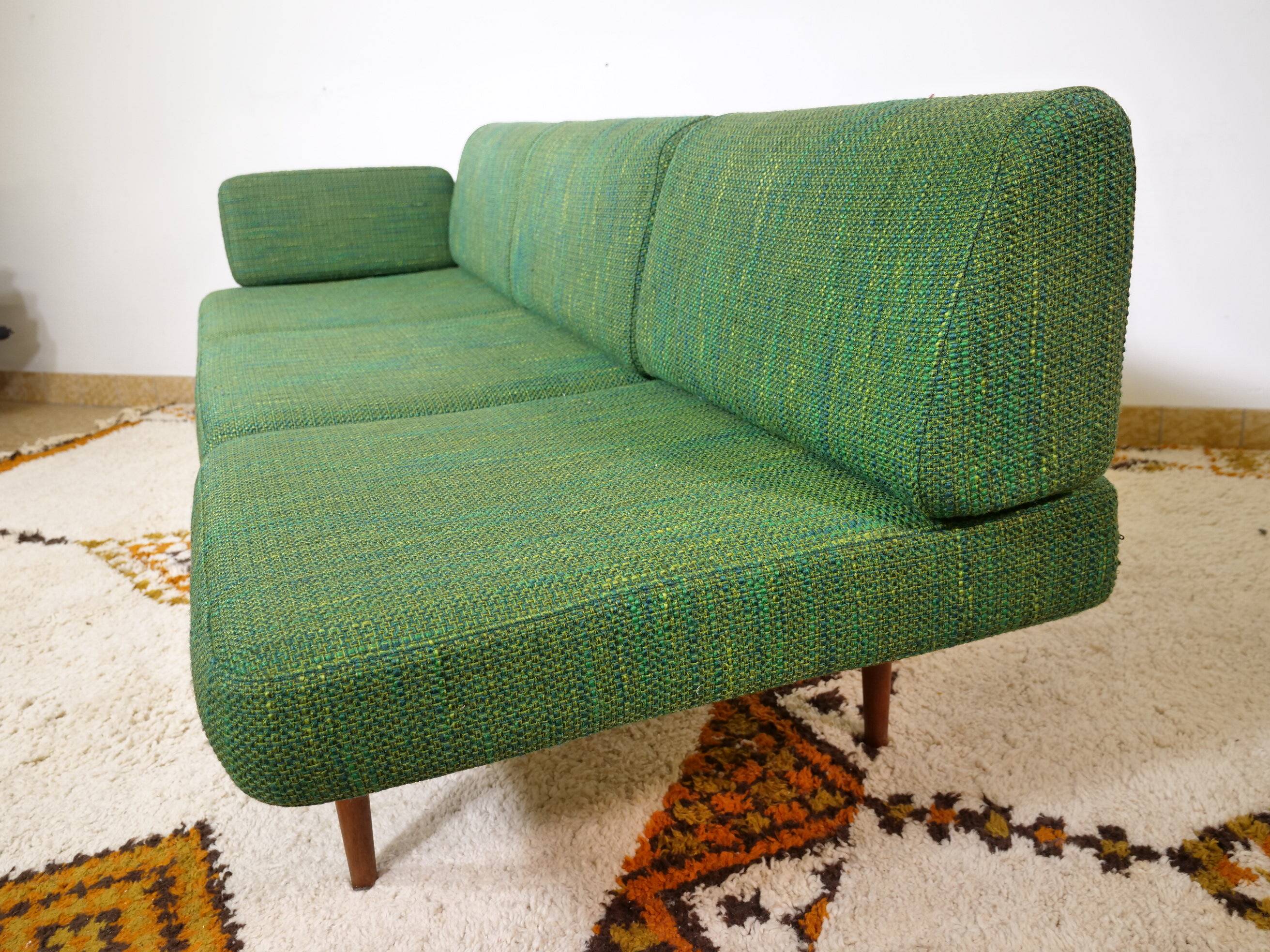 Sofa Set in Teak by Peter Hvidt & Orla Mølgaard Nielsen, Set of 3, 1960s