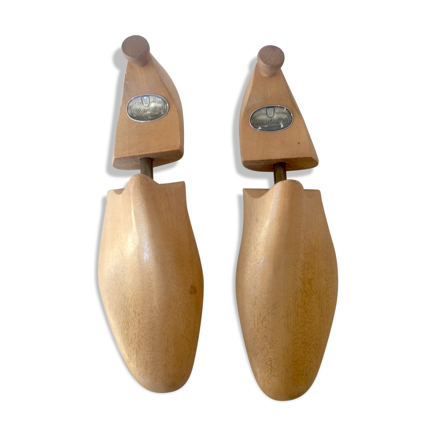 Pair of shoe trees Weston wooden