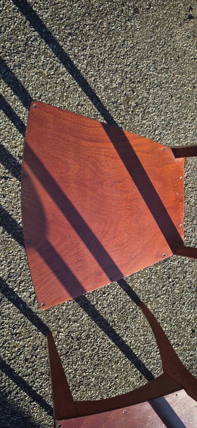 Zina chair pair by Thibault Desombre