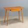 Vintage writing desk in beech with drawer, Italian design from the 1950s.