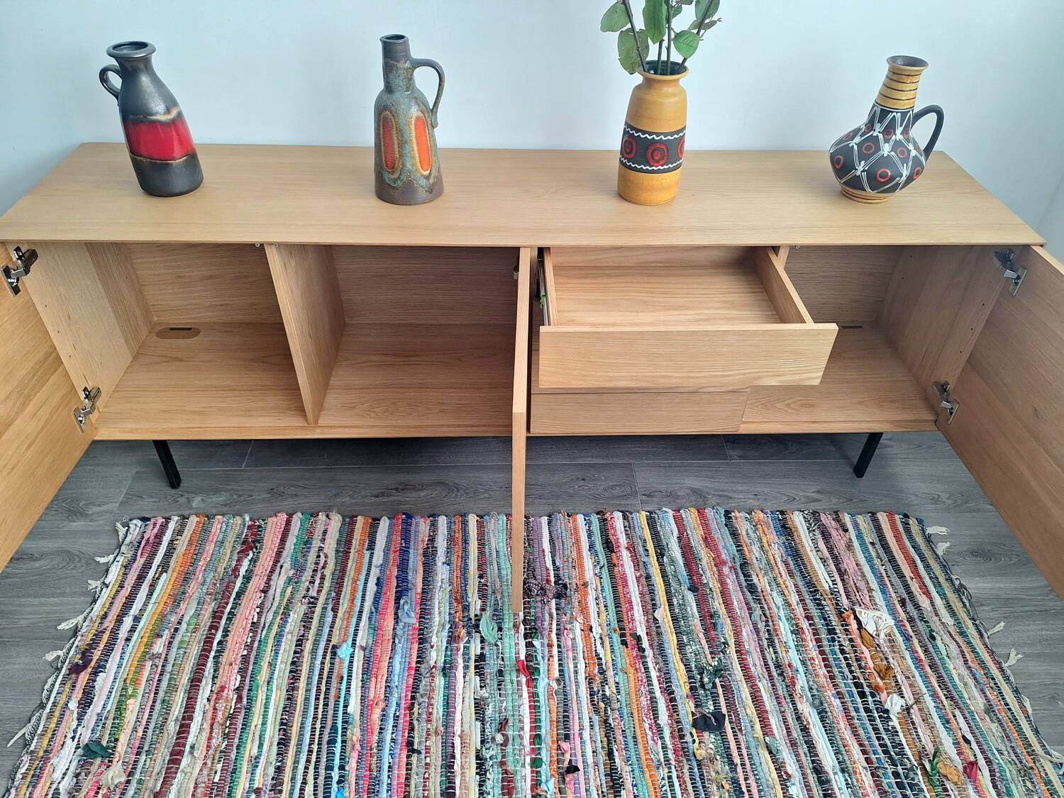 Ampm buffet enfilade oreko, meuble vaisselier design
