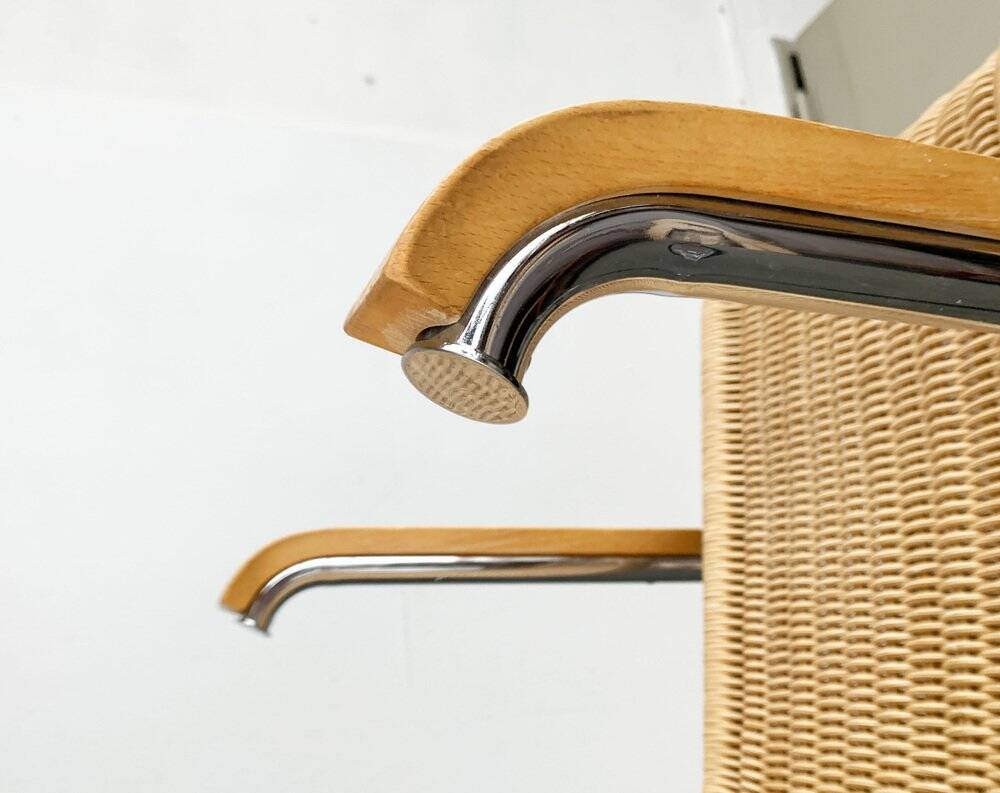 Vintage cantilever armchair D20 German by Tecta