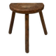 Brutalist tripod stool