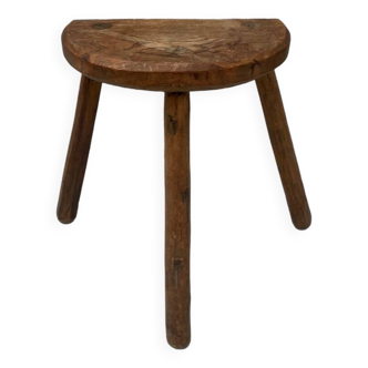 Brutalist tripod stool