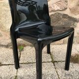 Vico Magistretti Black Selene Chair