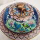 Pot couvert en cloisonné