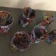 Set of 6 "Goto" water glasses from Murrisa in Murano glass, Italy