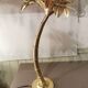 Brass palm tree lamp