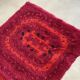 Mid century rya rug / carpet scandinavian design, vintage