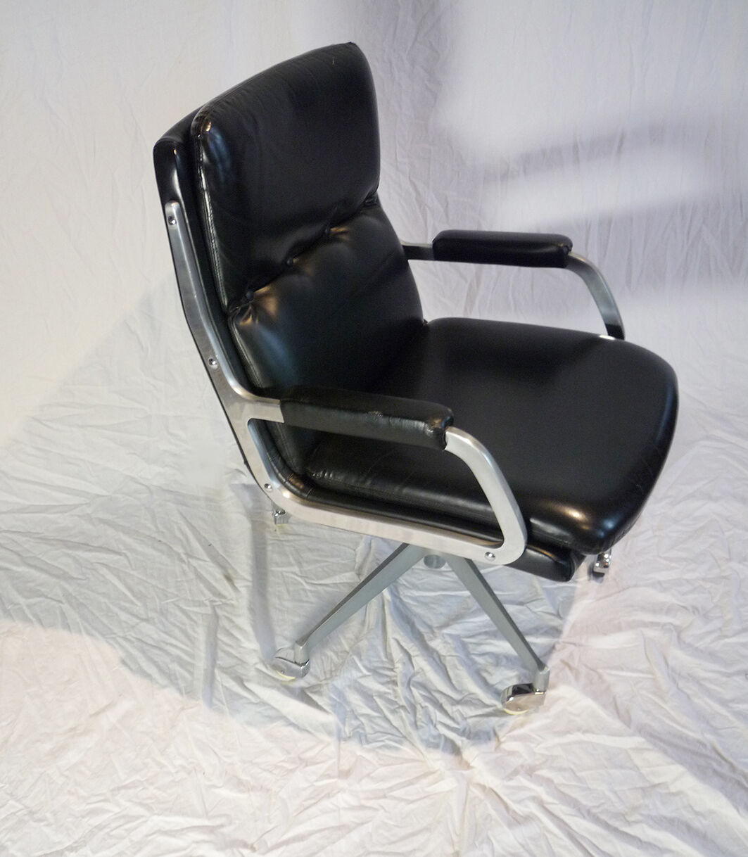 Black imitation office chair