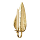Single mid-century Swedish brass sconce