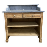 Table de toilette plateau marbre