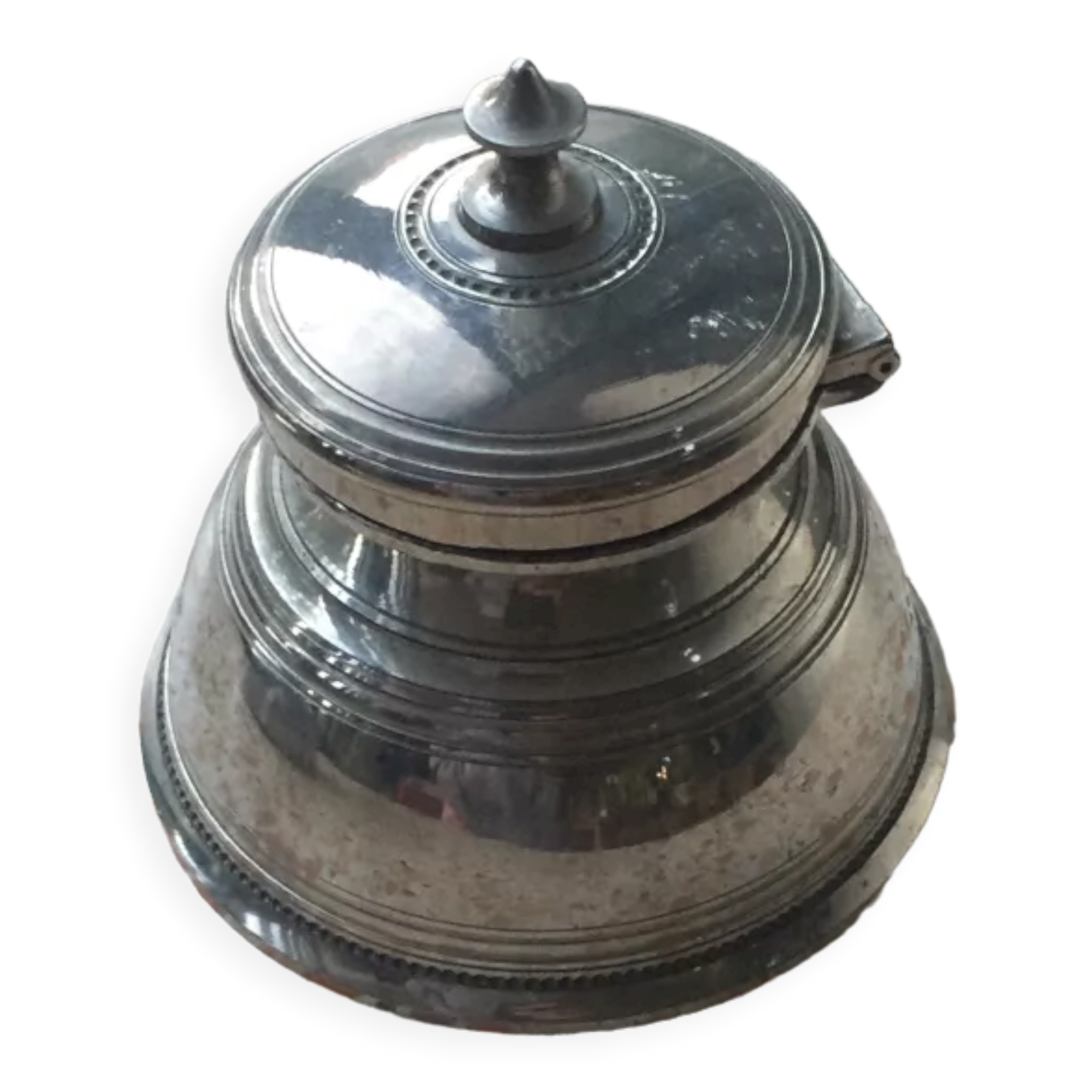 Metal inkwell