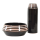 Set of bowl and vase, keralit litomyšl 1970s
