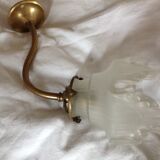 Swan collar wall sconce