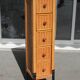 Rattan chiffonnier braided on metal feet