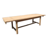 Solid oak farmhouse table