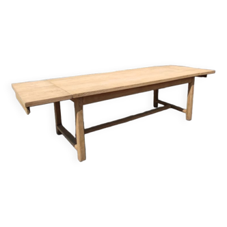 Table de ferme en chêne massif