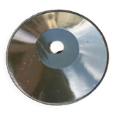 Industrial lampshade in enamelled sheet metal