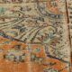 Pumpkin Orange Handmade Vintage Area Rug, 202x282 Cm