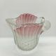 Pichet cygne en verre moulé pressé - Ref 1438
