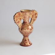 Vases Néoclassiques Espagnols en Cuivre Lustré, 19e