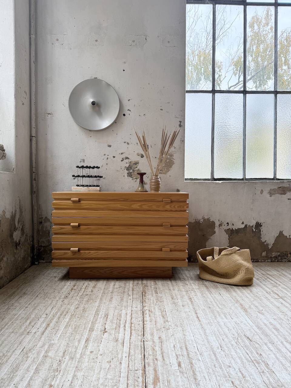 Solid oak chest of drawers Regain XL