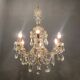Lustre vintage en cristal 1950