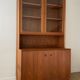 Meuble vitrine scandinave années 60 en teck par Erik Brouer