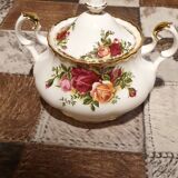 Old country roses sugar bowl - royal albert -