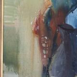 Huile sur toile suédoise originale – « Nature morte vibrante »