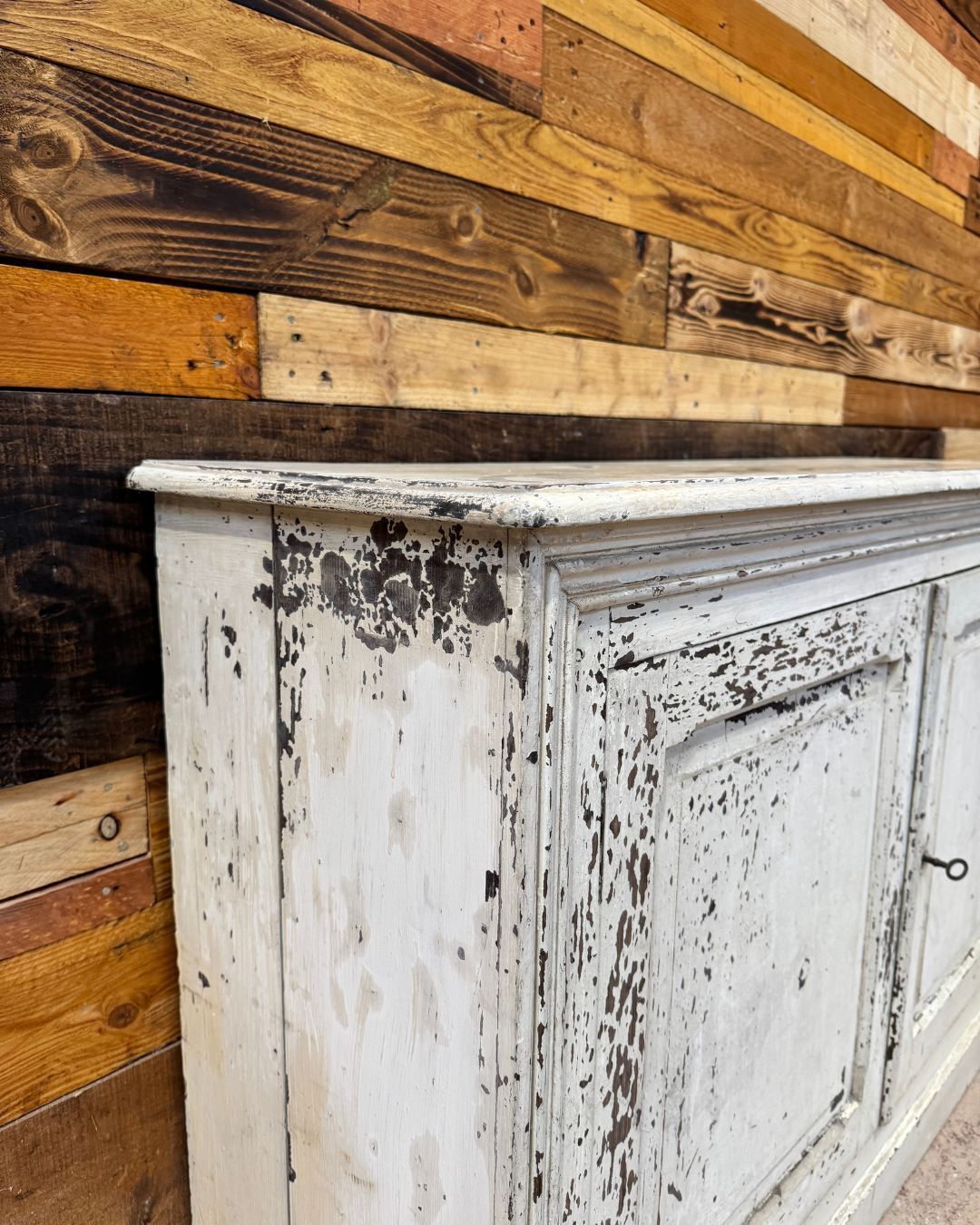 Old low sideboard