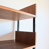 Bibliothèque d’angle modulable vintage 1950s