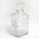 Whiskey decanter with cut sides