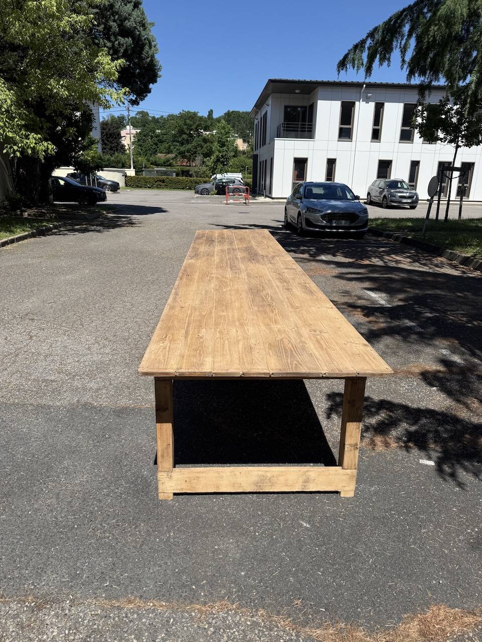 XXL 5 meter pine farmhouse table