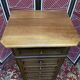 Louis-Philippe weekly style bedside in solid walnut