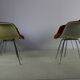 Set of six dining chairs by Charles Eames