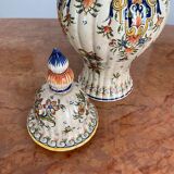 Rouen ceramic vase
