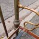 Brass bed